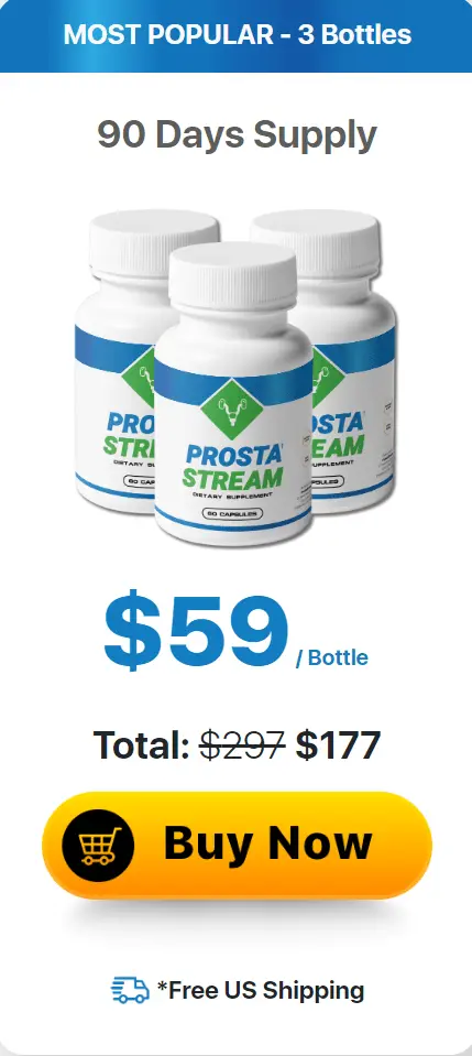 ProstaStream 3 bottle price